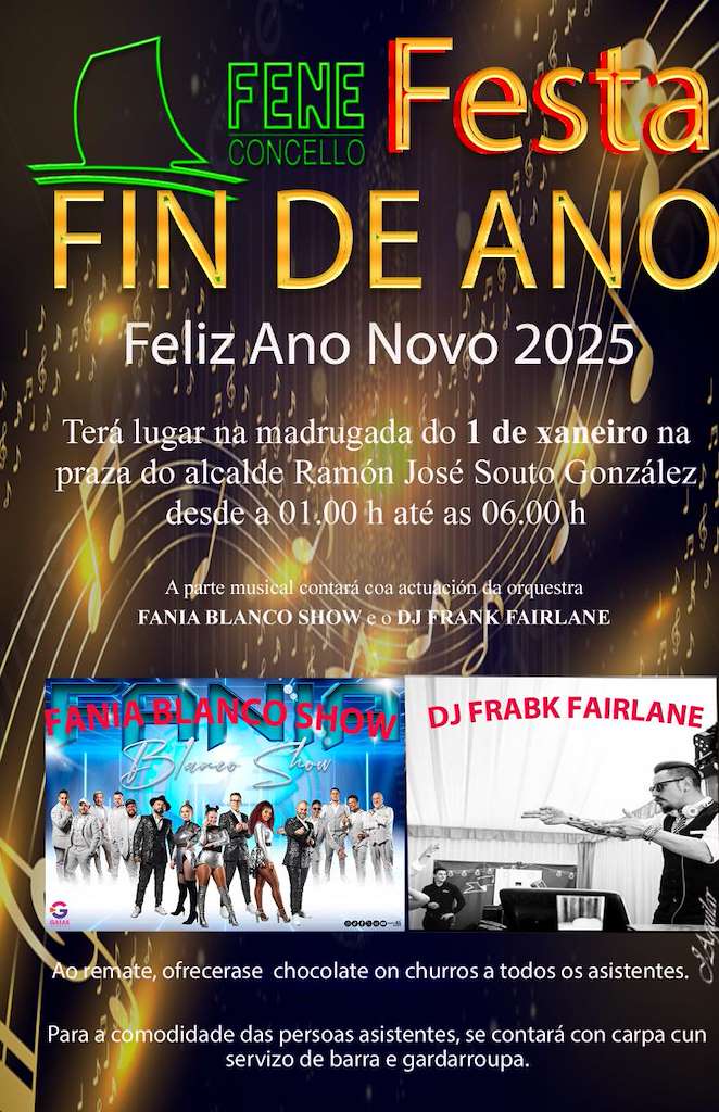 Festa de Fin de Ano en Fene