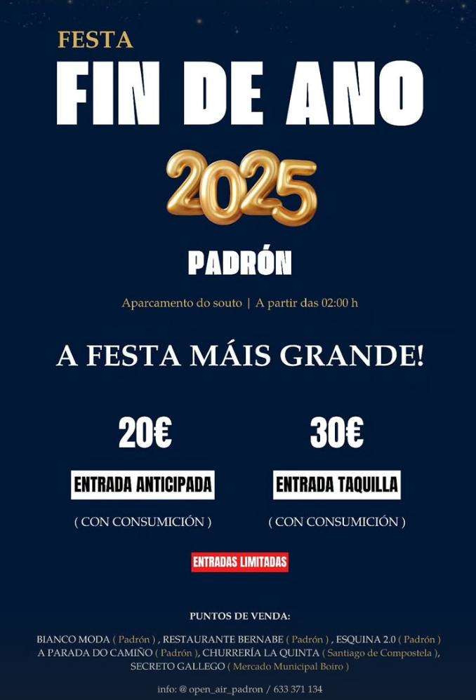 Fiesta de Fin de Año en Padrón