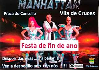 Fechas, información, programa, cartel, imágenes, mapa y ubicación de Festa de Fin de Ano  en  Vila de Cruces