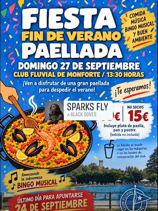 Fechas, información, programa, cartel, imágenes, mapa y ubicación de Festa de Fin de Verano (2026) en Monforte de Lemos