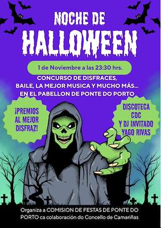 Festa de Halloween de Ponte do Porto