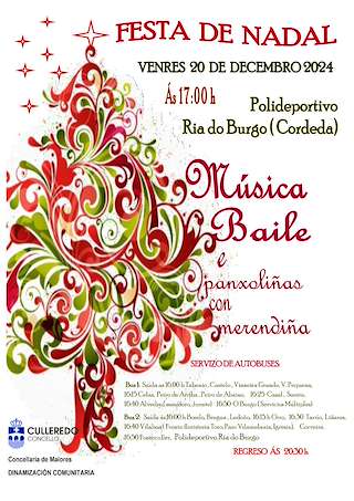 Fechas, información, programa, cartel, imágenes, mapa y ubicación de Festa de Nadal   en  Culleredo