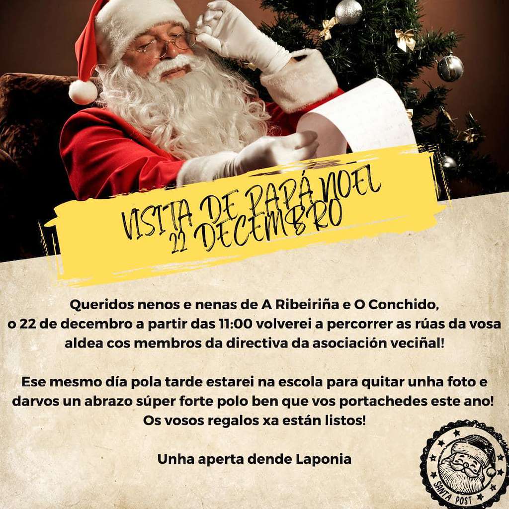 Festa de Nadal de A Ribeiriña e Conchido en A Pobra do Caramiñal