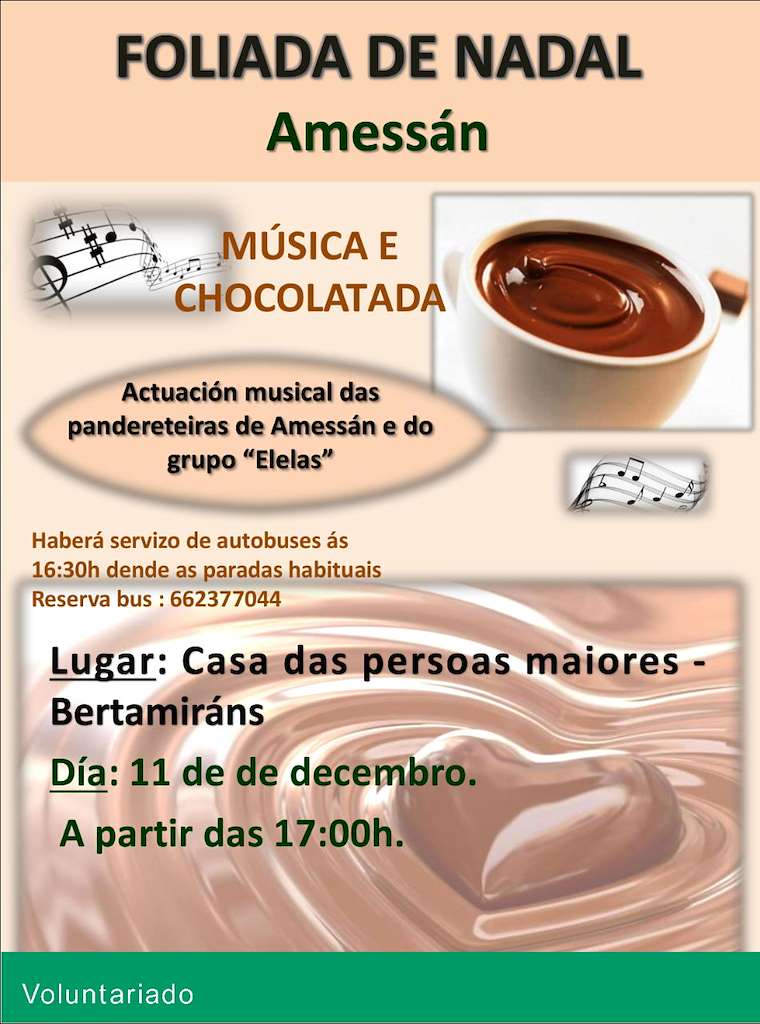 Festa de Nadal de Bertamiráns en Ames