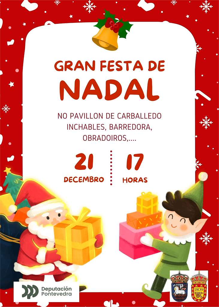 Festa de Nadal de Carballedo en Cerdedo-Cotobade