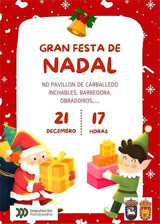 Fechas, información, programa, cartel, imágenes, mapa y ubicación de Festa de Nadal de Carballedo  en  Cerdedo-Cotobade