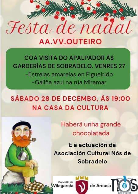 Festa de Nadal de Outeiro en Vilagarcía de Arousa