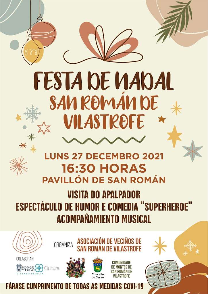 Festa de Nadal de San Román de Vilastrofe (2022) en Cervo