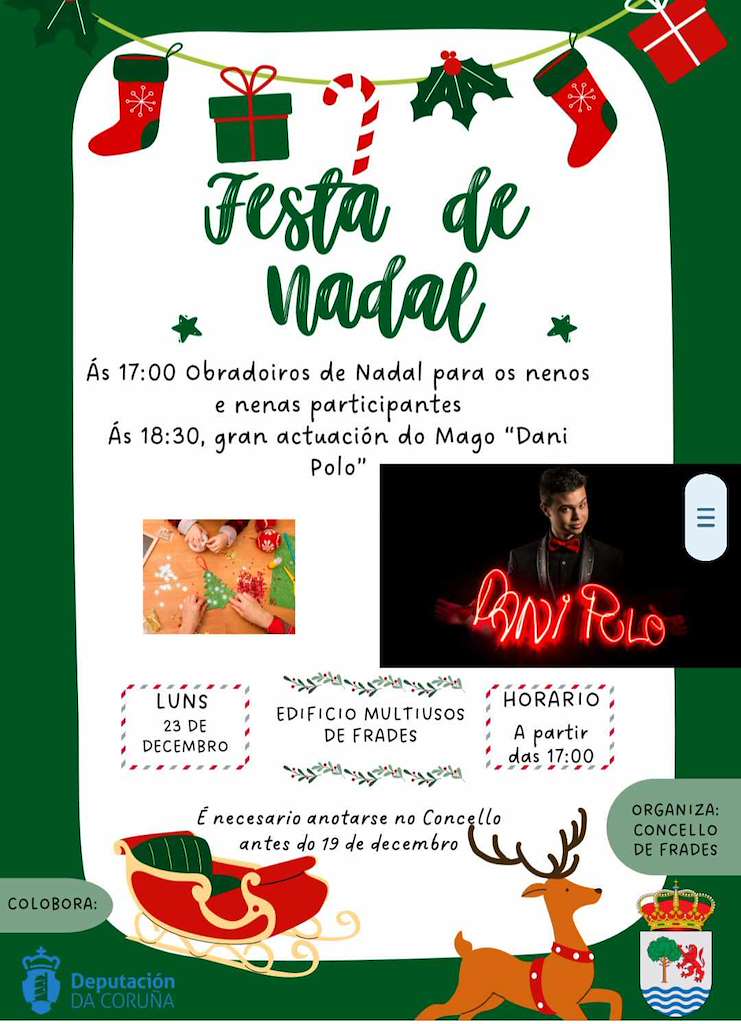 Festa de Nadal en Frades