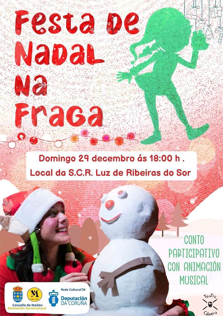 Festa de Nadal na Fraga en Mañón