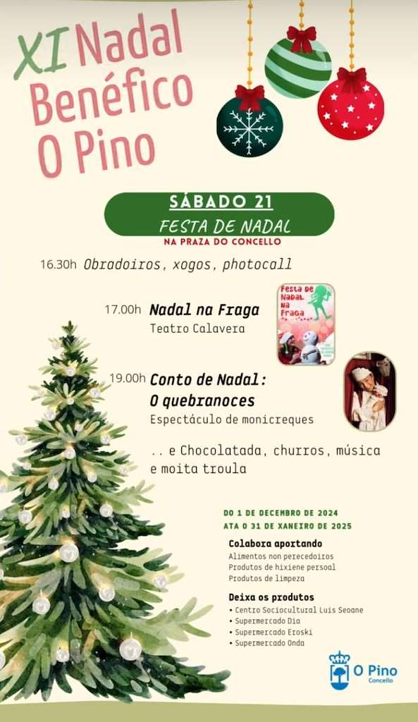 Festa de Nadal en O Pino