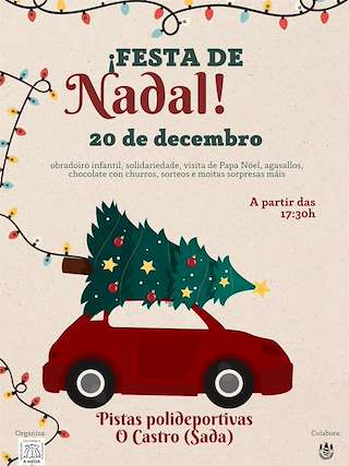 Fechas, información, programa, cartel, imágenes, mapa y ubicación de Fiesta de Navidad (2025)  en  Sada