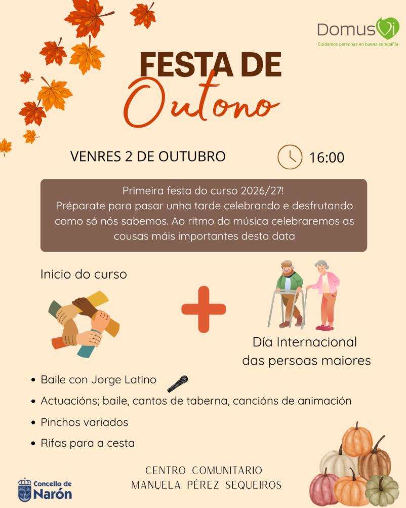 Festa de Outono (2026) en Narón