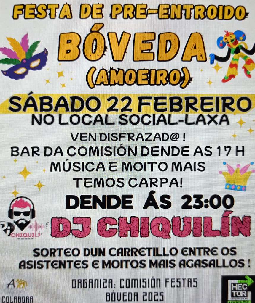 Festa de Pre-Entroido de Bóveda en Amoeiro