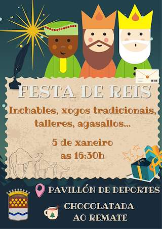 Fechas, información, programa, cartel, imágenes, mapa y ubicación de Fiesta de Reyes (2026) en Entrimo