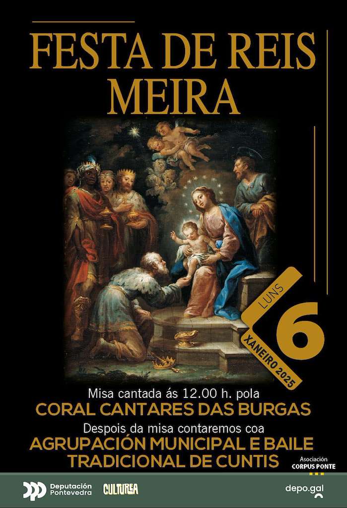 Festa de Reis en Meira