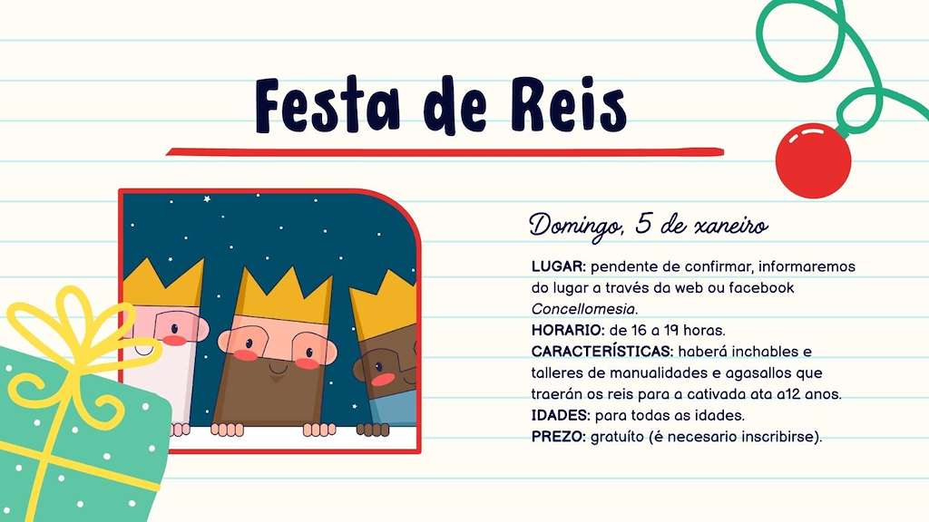 Festa de Reis en Mesía