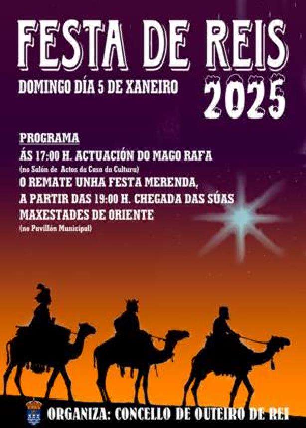 Festa de Reis (2025) en Outeiro de Rei