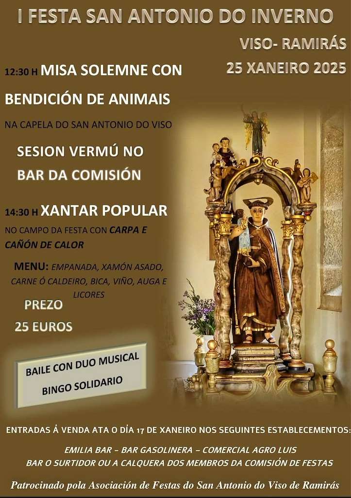 I Festa de San Antonio do Inverno do Viso en Ramirás