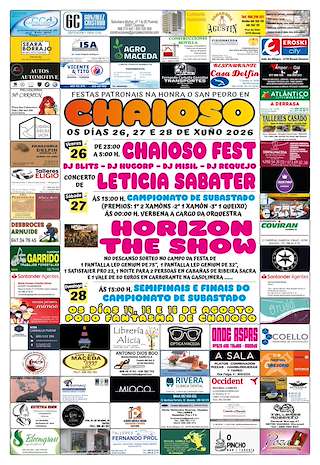 Fechas, información, programa, cartel, imágenes, mapa y ubicación de Festa de San Pedro de Chaioso (2026) en Maceda