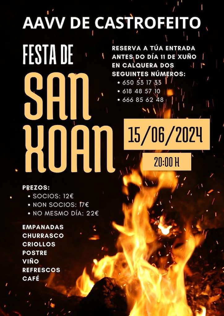 Festa de San Xoan de Castrofeito en O Pino