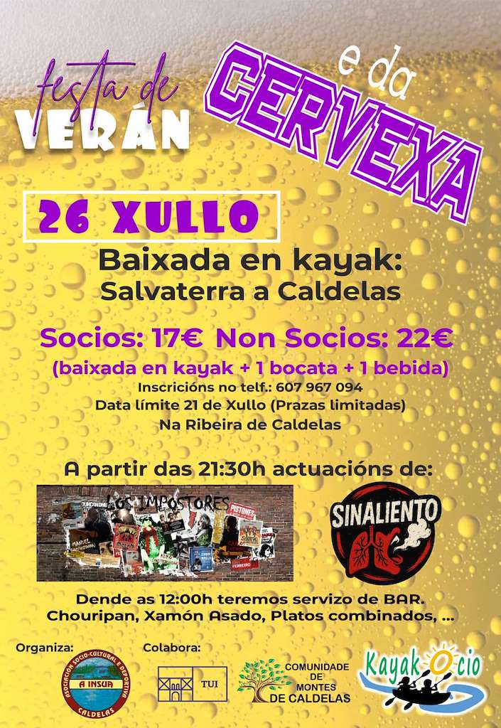 Festa de Verán de A Ribeira de Caldelas en Tui