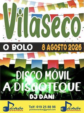 Fechas, información, programa, cartel, imágenes, mapa y ubicación de Festa de Vilaseco (2026)  en  O Bolo