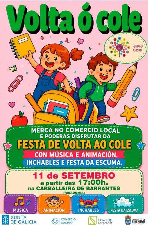 Festa de Volta ao Cole  (2026) en Ribadumia