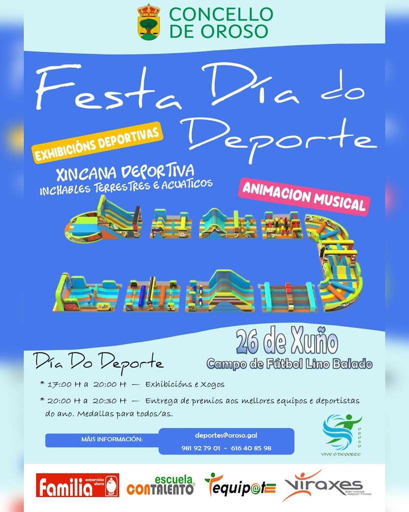 Festa Día do Deporte  en Oroso