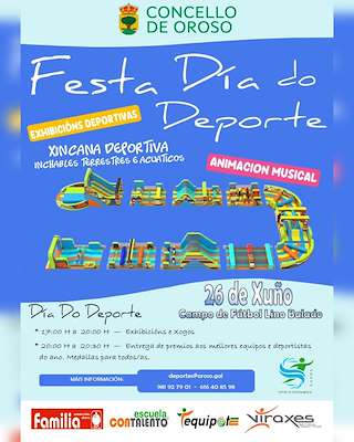 Fechas, información, programa, cartel, imágenes, mapa y ubicación de Festa Día do Deporte  (2026)  en  Oroso