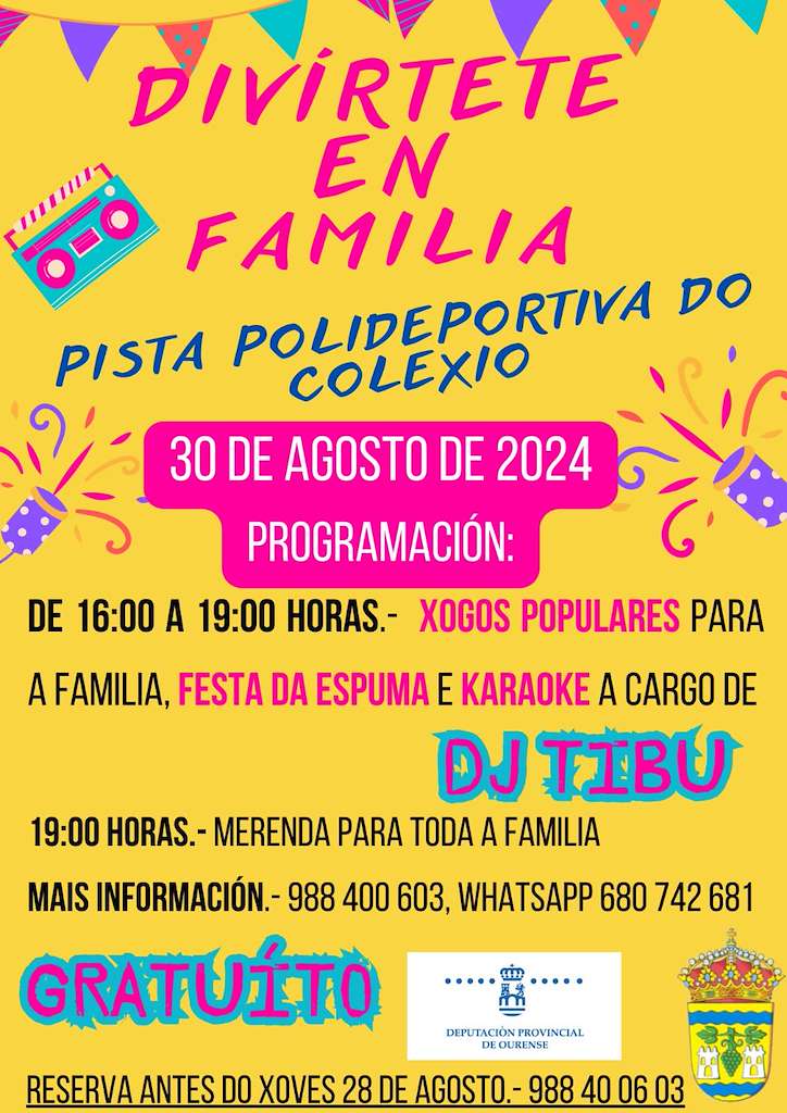 Festa Divírtete en Familia  en Cenlle