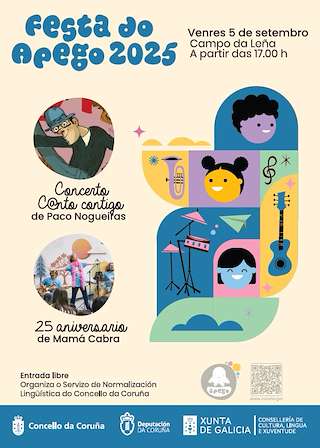 Fechas, información, programa, cartel, imágenes, mapa y ubicación de Festa do Apego  en  A Coruña