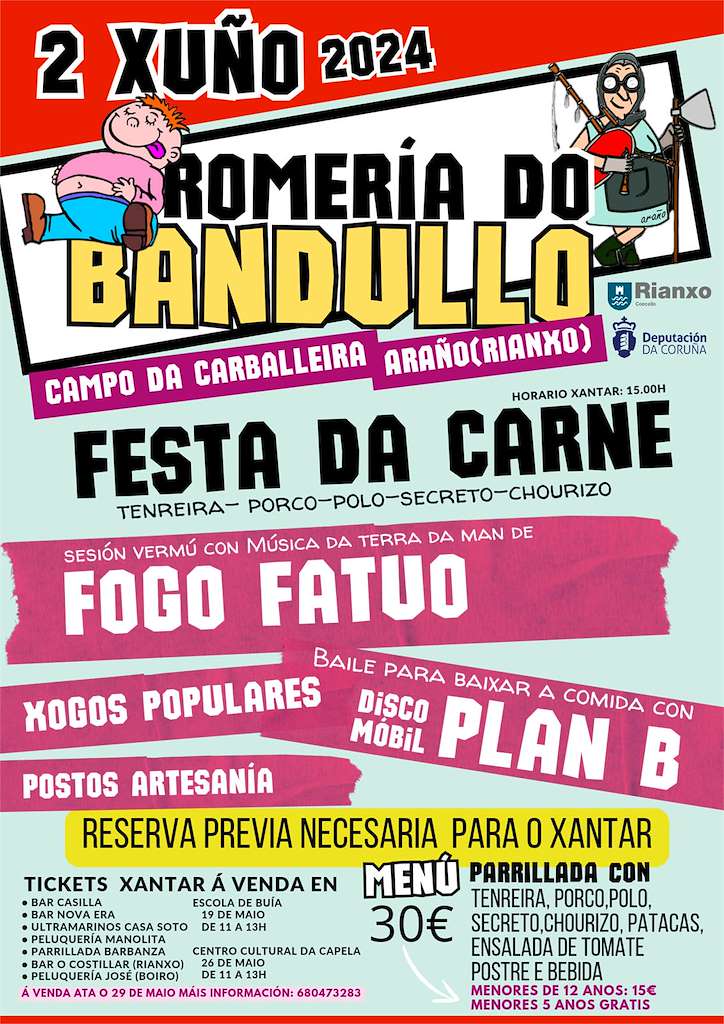 Festa do Bandullo Cheo de Araño  en Rianxo