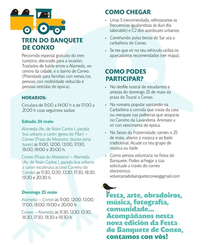 Festa do Banquete de Conxo (2025) en Santiago de Compostela