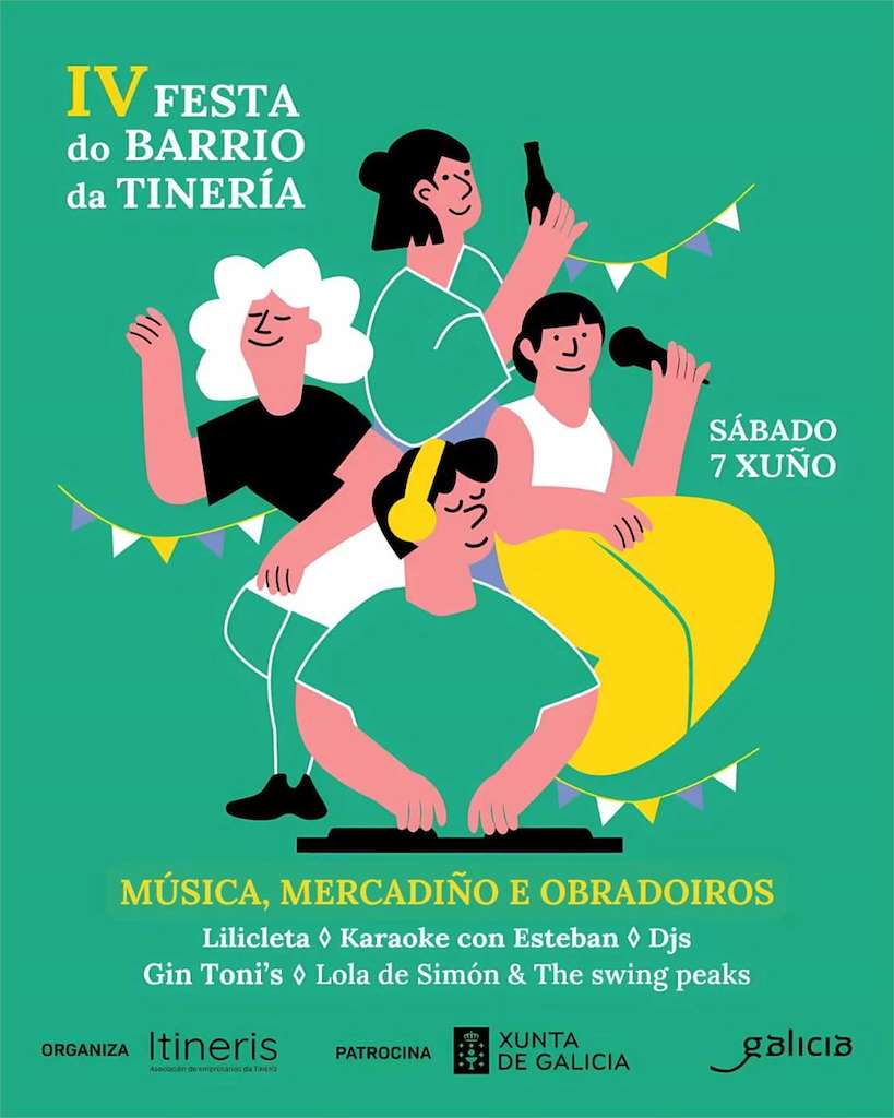 IV Festa do Barrio da Tinería en Lugo
