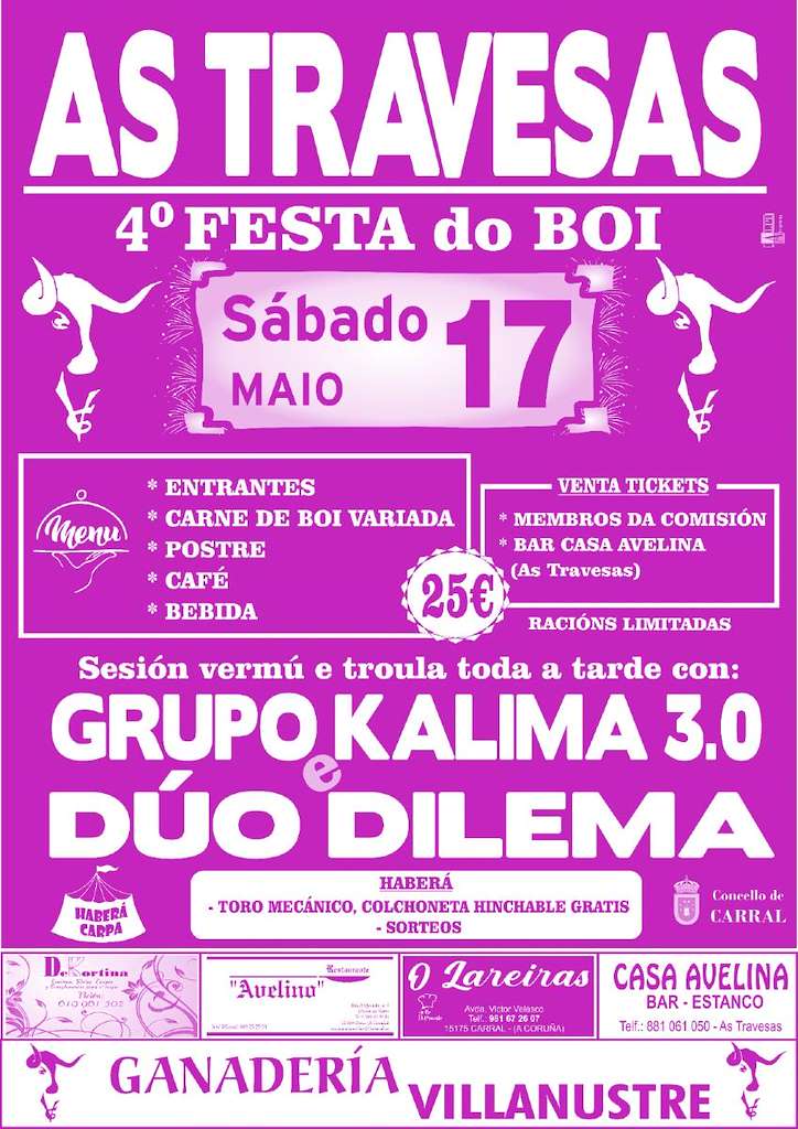 IV Festa do Boi en Carral