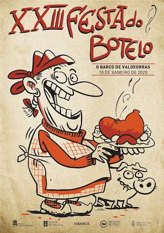 Fechas, información, programa, cartel, imágenes, mapa y ubicación de XXIII Festa do Botelo  en  O Barco de Valdeorras
