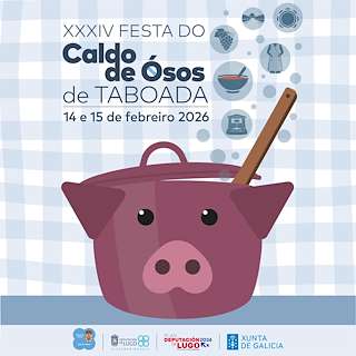 Fechas, información, programa, cartel, imágenes, mapa y ubicación de XXXIV Festa do Caldo de Ósos (2026) en Taboada