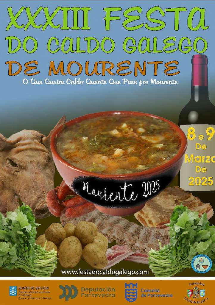 XXXI Festa do Caldo Galego de Mourente (2023) en Pontevedra