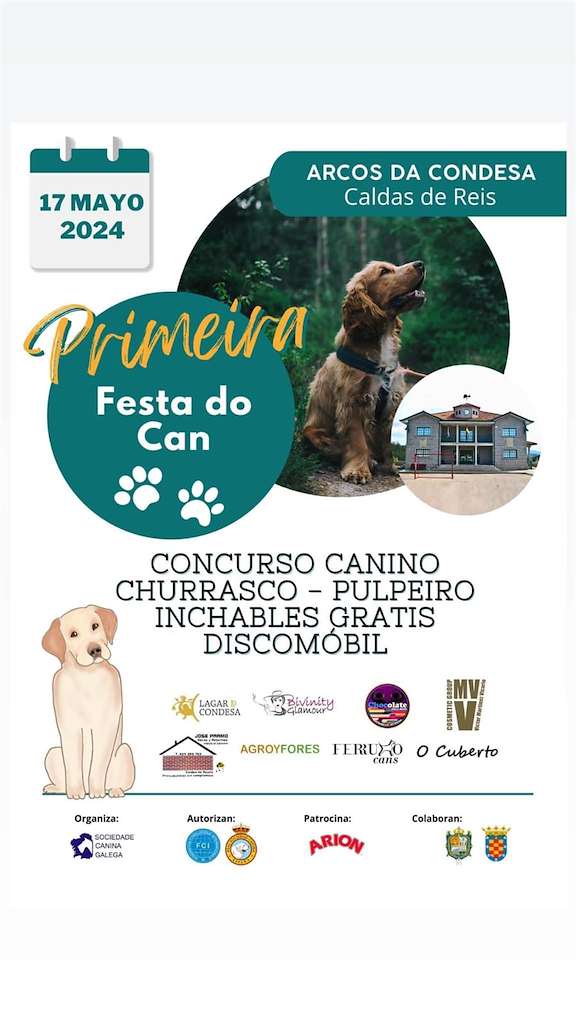 Festa do Can de Arcos da Condesa (2024) en Caldas de Reis