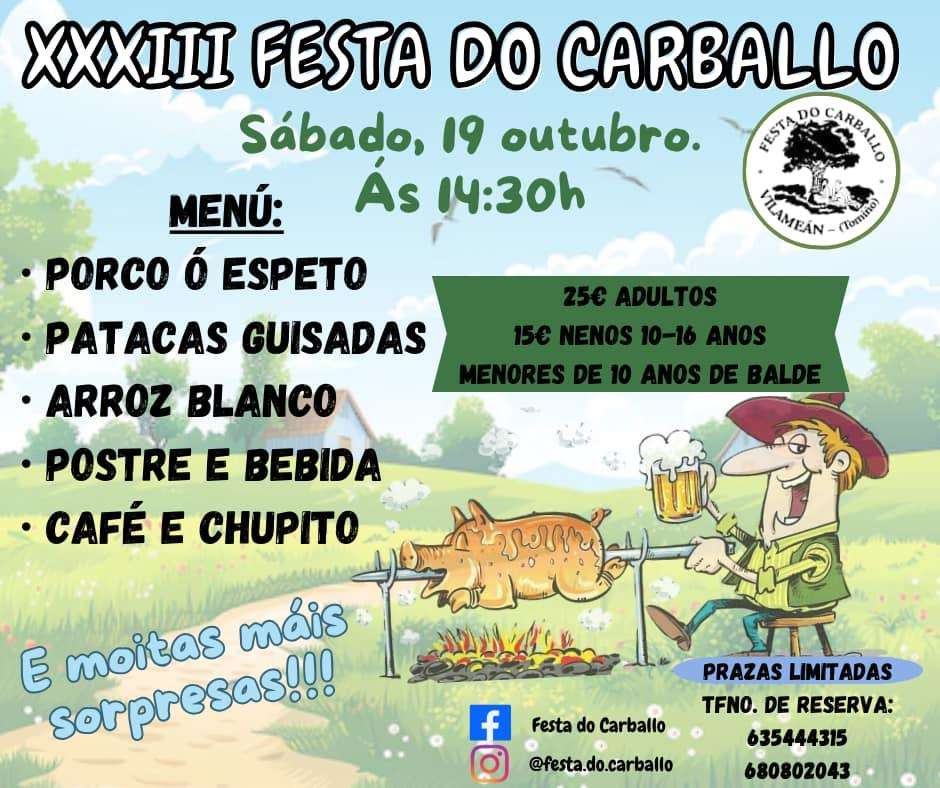 XXXIII Festa do Carballo de Vilameán en Tomiño
