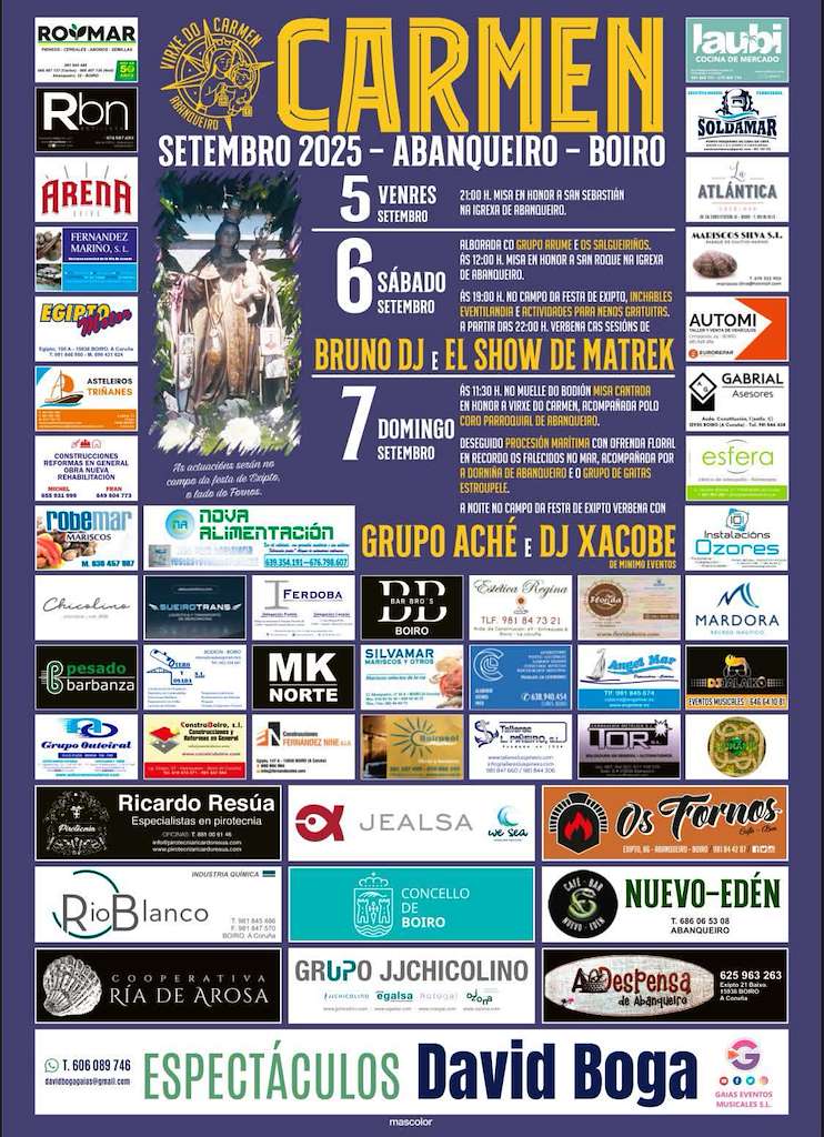 Festa do Carme de Abanqueiro en Boiro