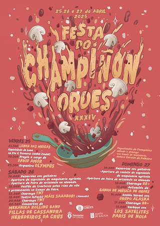 Fechas, información, programa, cartel, imágenes, mapa y ubicación de XXXIV Festa do Champiñón  en  Ordes