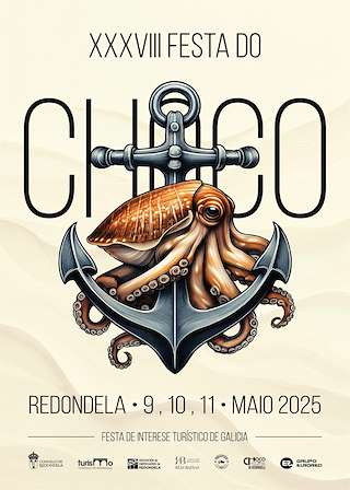 Fechas, información, programa, cartel, imágenes, mapa y ubicación de XXXVIII Festa do Choco  en  Redondela