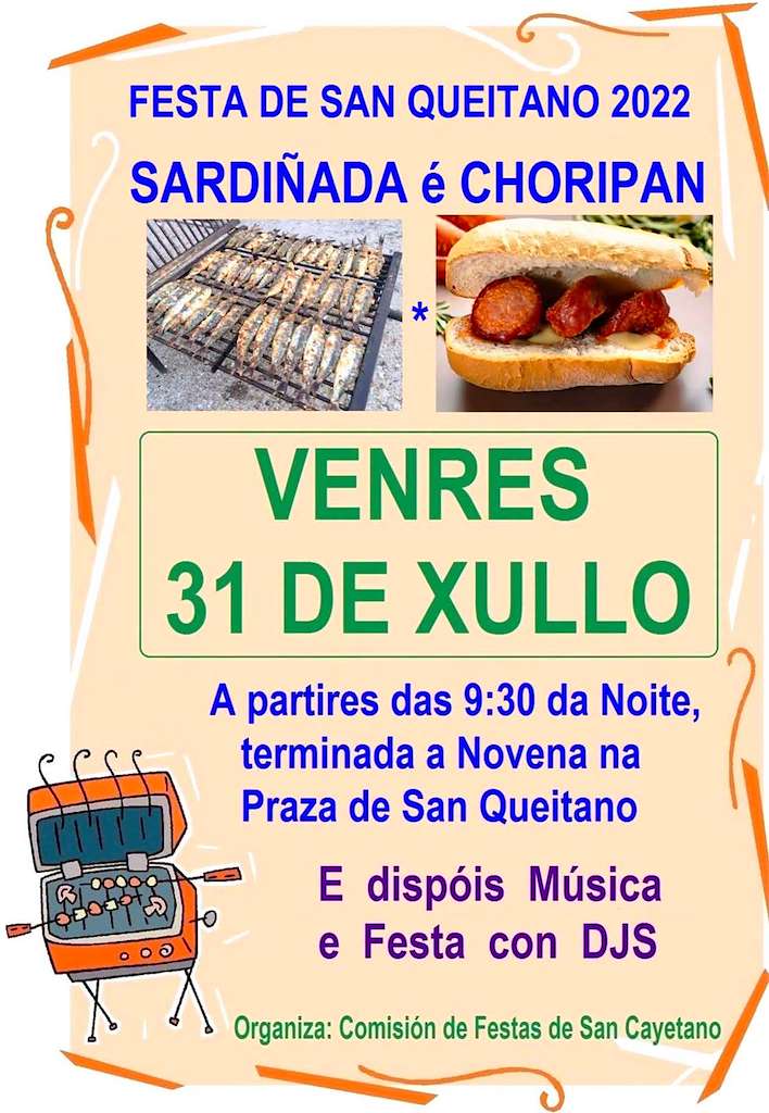 Festa do Choripán e Sardiñada (2026) en A Guarda