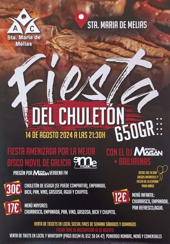 V Festa do Chuletón  en O Pereiro de Aguiar