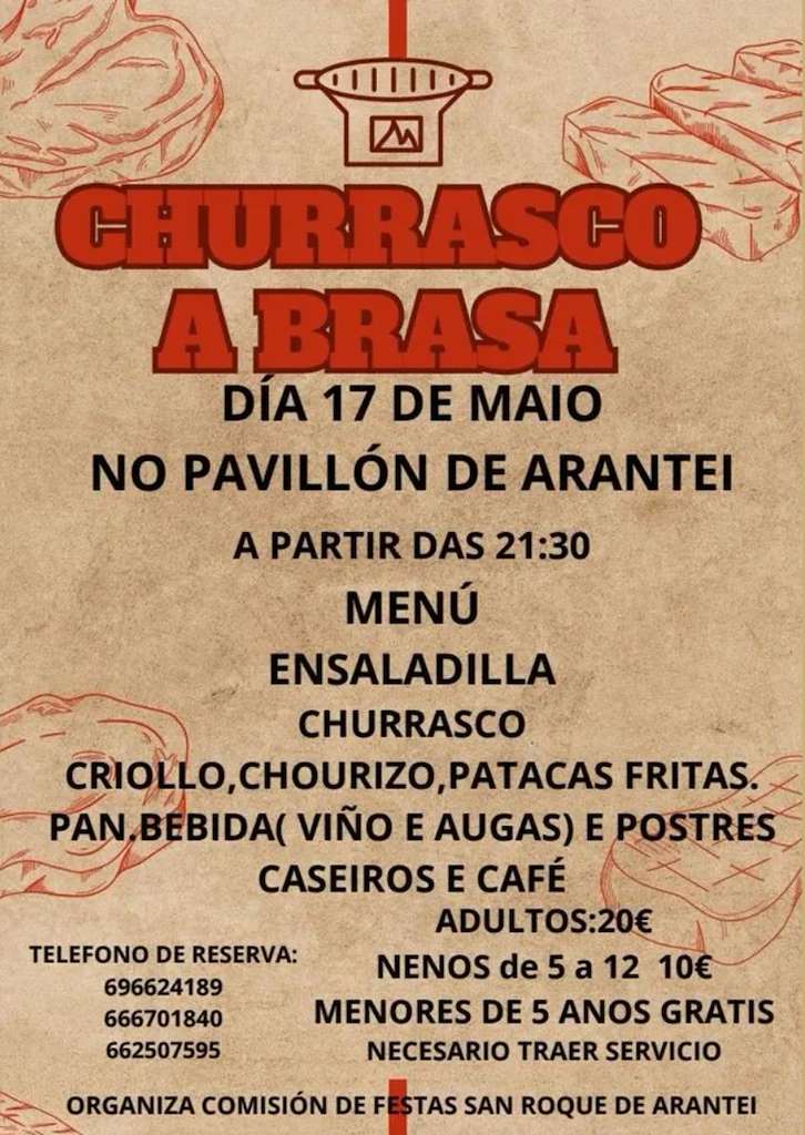 Festa do Churrasco a Brasa de Arantei  (2025) en Salvaterra do Miño