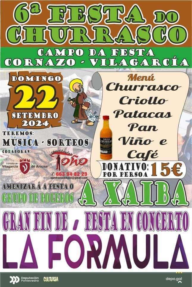 VI Festa do Churrasco de Cornazo en Vilagarcía de Arousa