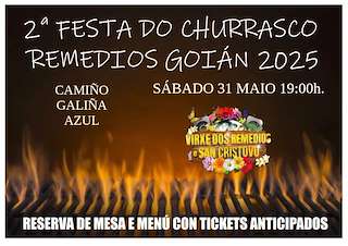 Fechas, información, programa, cartel, imágenes, mapa y ubicación de II Festa do Churrasco de Goián  en  Tomiño