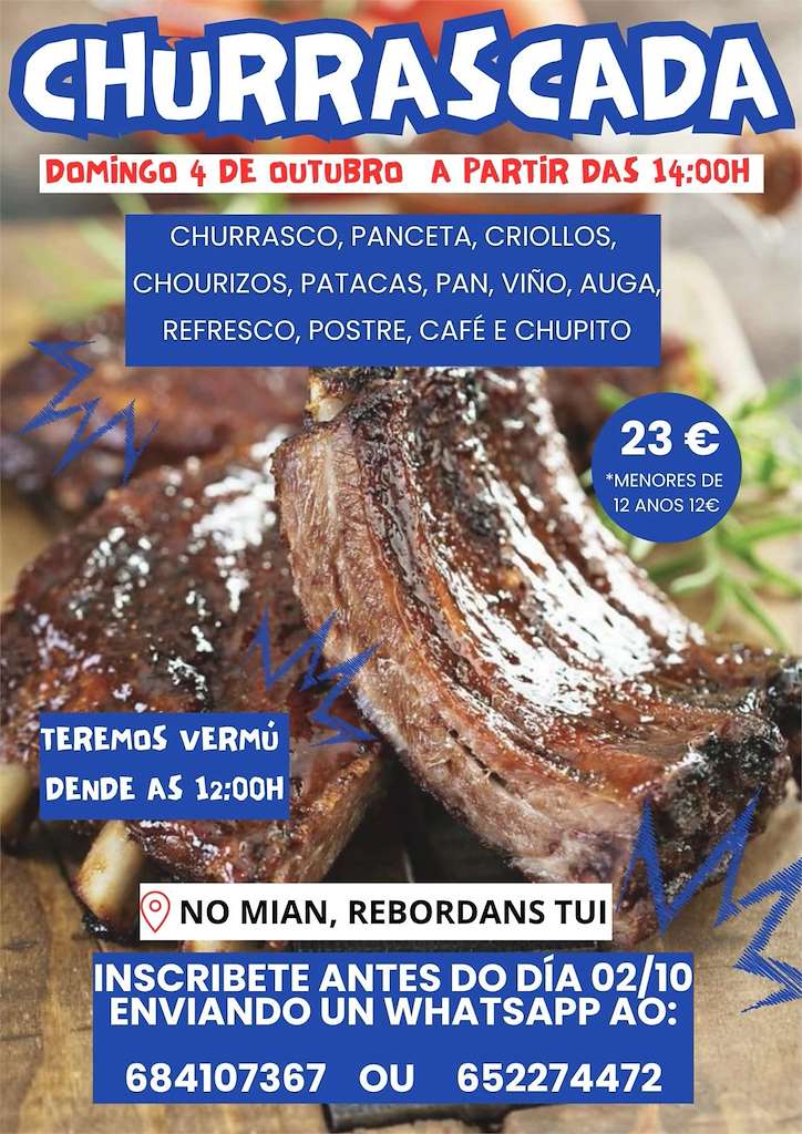 Festa do Churrasco de Rebordáns (2026) en Tui